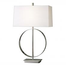  27153-1 - Uttermost Addison Polished Nickel Lamp